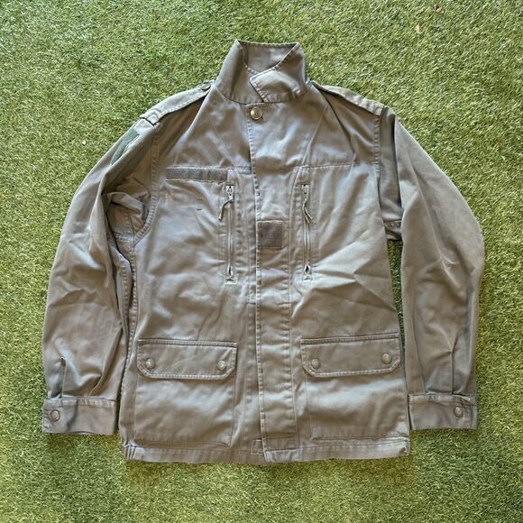 VINTAGE ARMY MILITARY Green COAT JACKET MENS 96 M 7080/9000 WAREIN LILLE 1988 - Picture 1 of 16